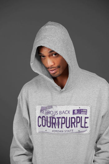 Jordan 1 WMNS Court Purple Sneaker Match Tees Jordan Plate Sneaker Tees Jordan 1 WMNS Court Purple Sneaker Release Tees Unisex Shirts