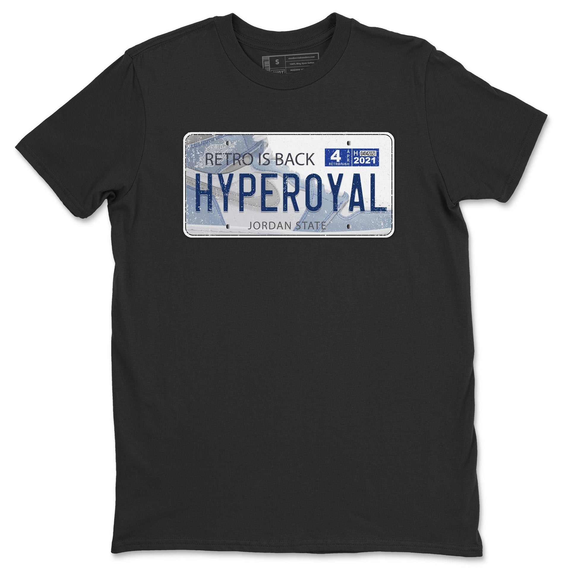 Jordan 1 Hyper Royal Sneaker Match Tees Jordan Plate Sneaker Tees Jordan 1 Hyper Royal Sneaker Release Tees Unisex Shirts