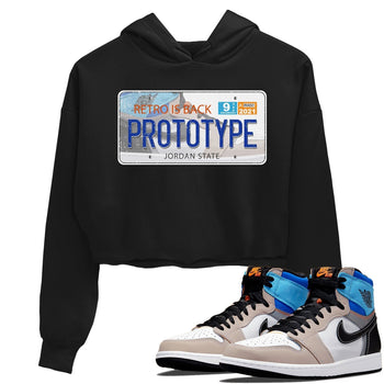 Jordan 1 Prototype Sneaker Match Tees Jordan Plate Sneaker Tees Jordan 1 Prototype Sneaker Release Tees Women's Shirts