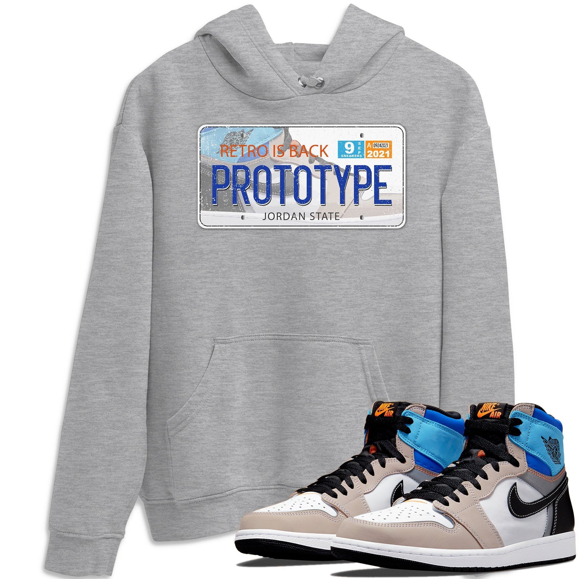 Jordan 1 Prototype Sneaker Match Tees Jordan Plate Sneaker Tees Jordan 1 Prototype Sneaker Release Tees Unisex Shirts