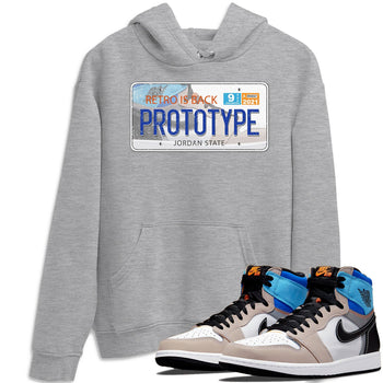 Jordan 1 Prototype Sneaker Match Tees Jordan Plate Sneaker Tees Jordan 1 Prototype Sneaker Release Tees Unisex Shirts