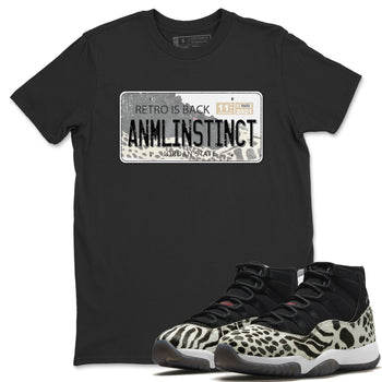 Jordan 11 Animal Instinct Sneaker Match Tees Jordan Plate Sneaker Tees Jordan 11 Animal Instinct Sneaker Release Tees Unisex Shirts