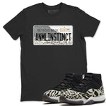 Jordan 11 Animal Instinct Sneaker Match Tees Jordan Plate Sneaker Tees Jordan 11 Animal Instinct Sneaker Release Tees Unisex Shirts