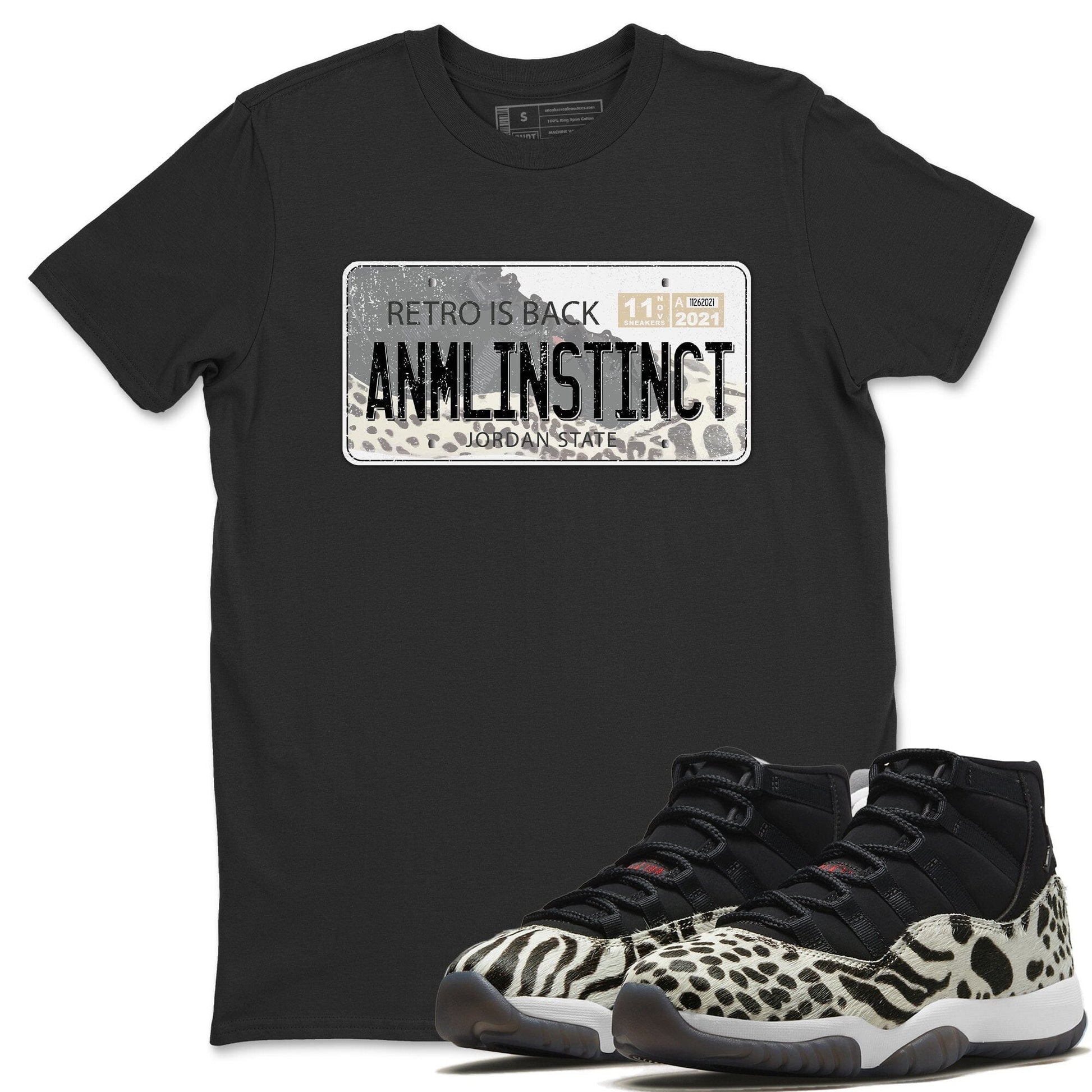 Jordan 11 Animal Instinct Sneaker Match Tees Jordan Plate Sneaker Tees Jordan 11 Animal Instinct Sneaker Release Tees Unisex Shirts