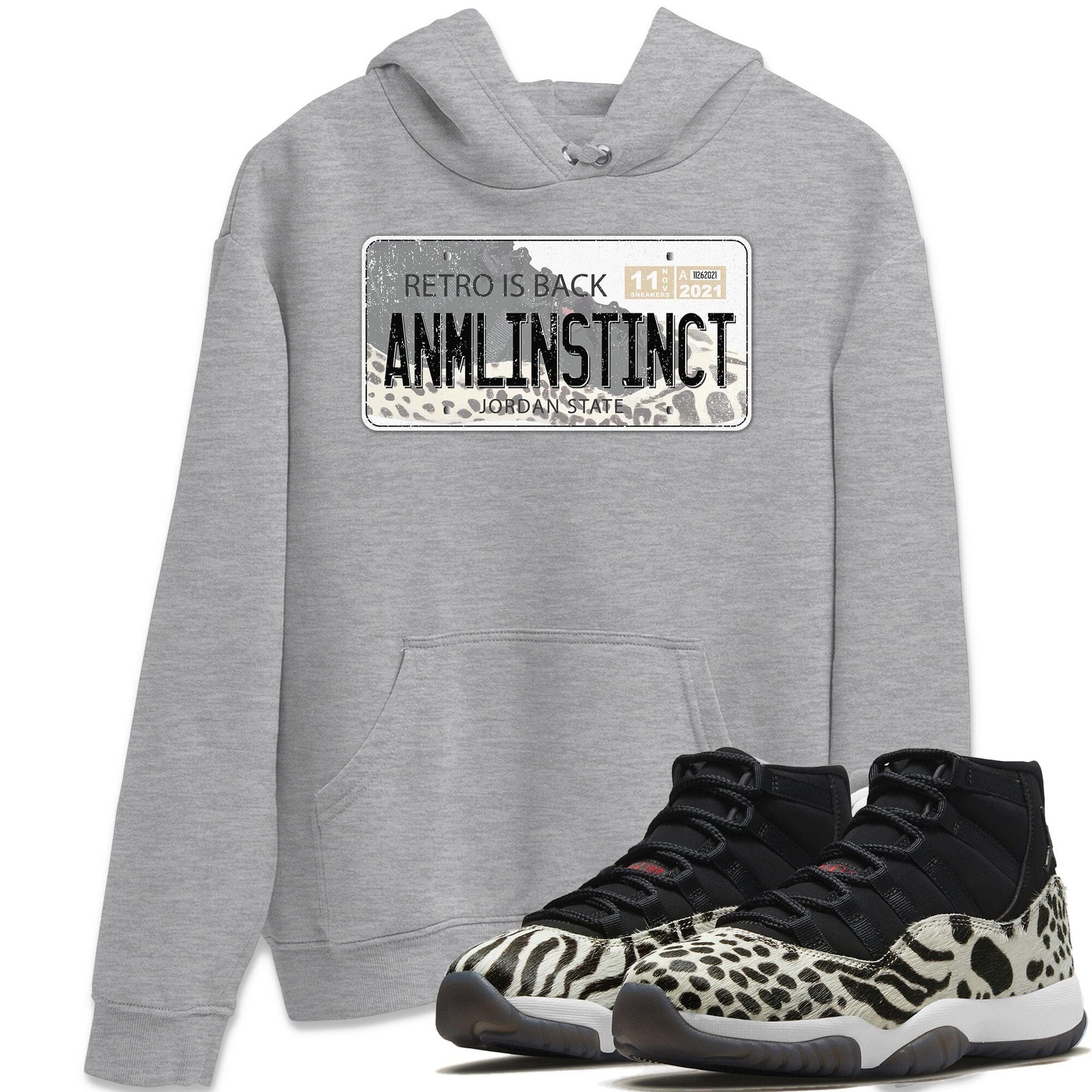 Jordan 11 Animal Instinct Sneaker Match Tees Jordan Plate Sneaker Tees Jordan 11 Animal Instinct Sneaker Release Tees Unisex Shirts