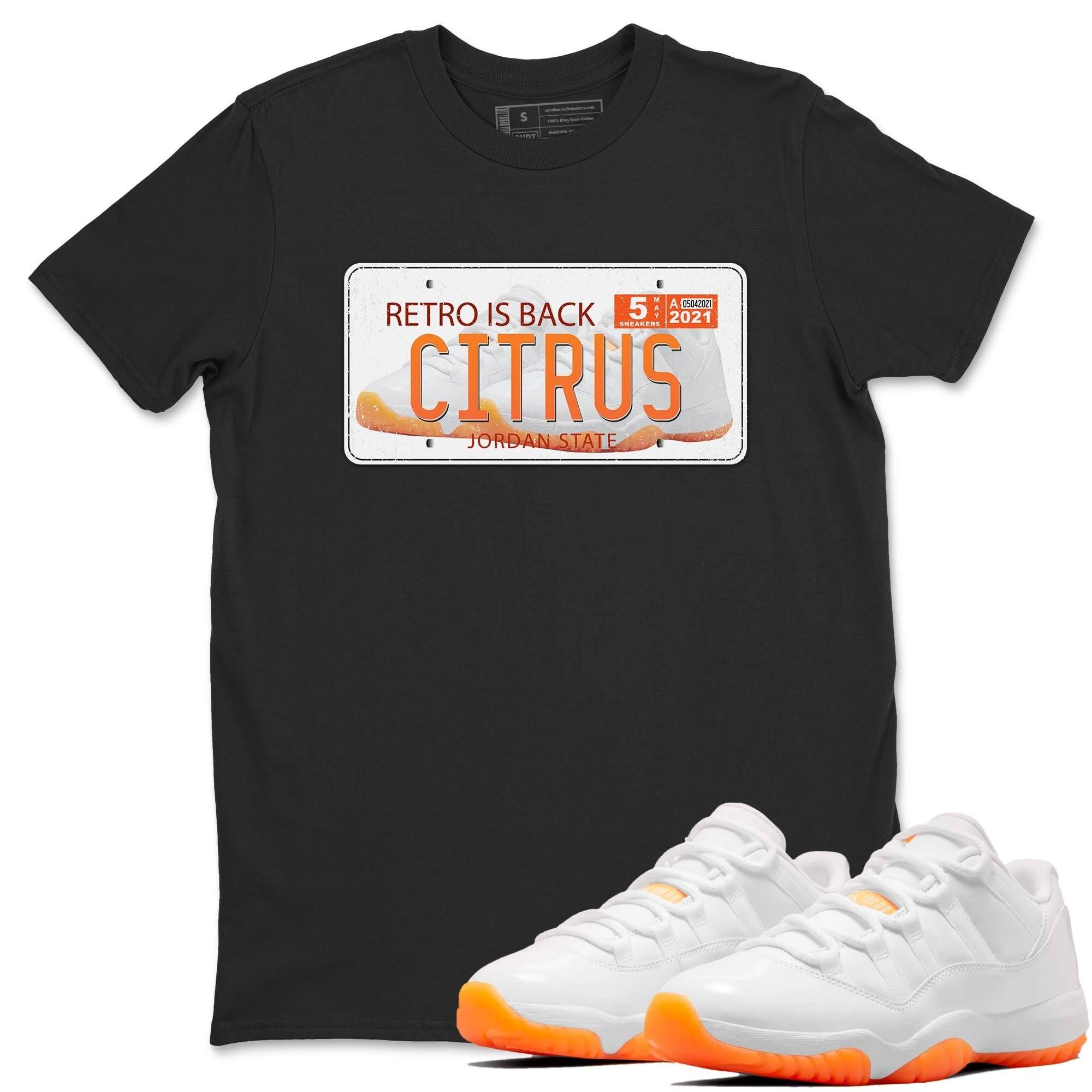 Jordan 11 Citrus Sneaker Match Tees Jordan Plate Sneaker Tees Jordan 11 Citrus Sneaker Release Tees Unisex Shirts