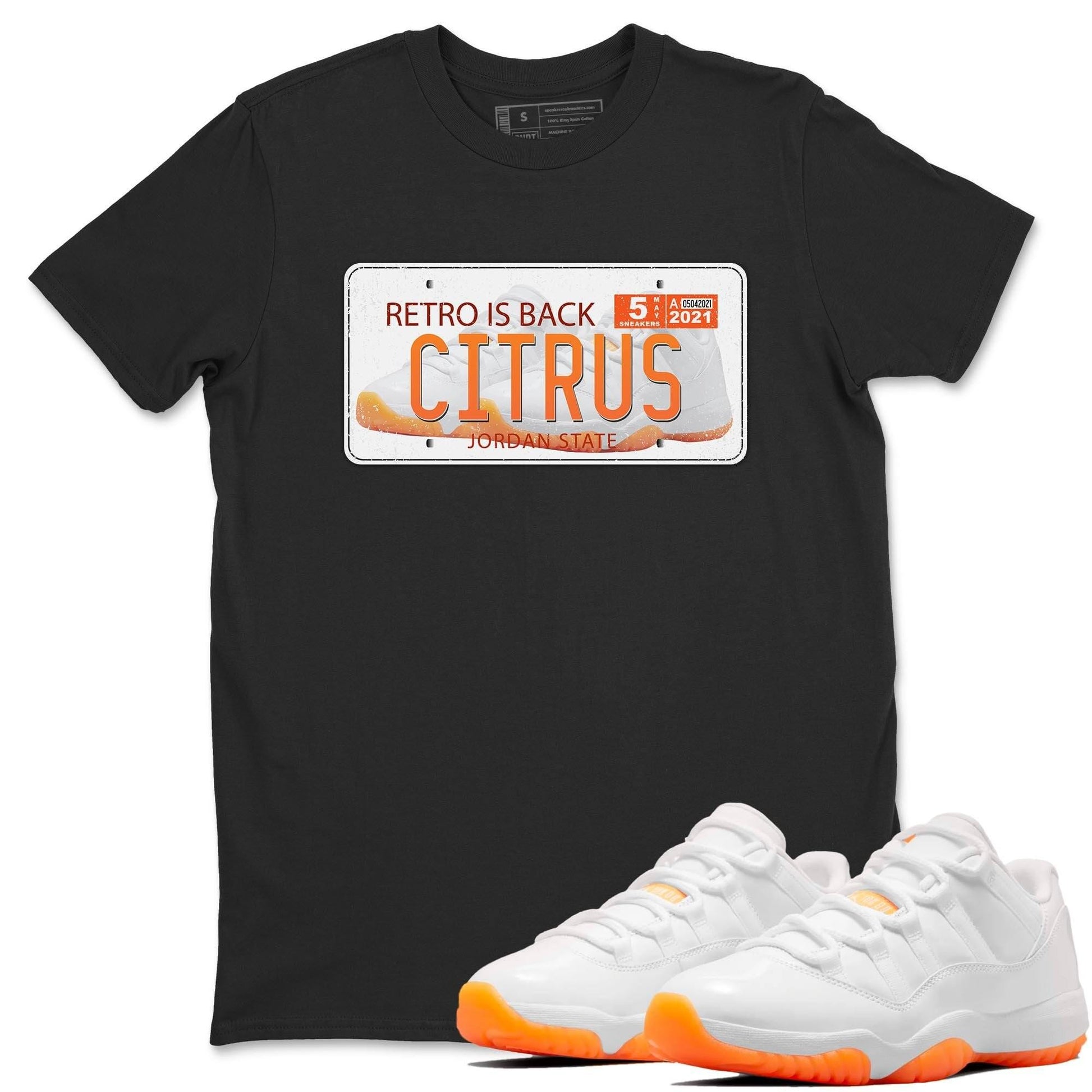 Jordan 11 Citrus Sneaker Match Tees Jordan Plate Sneaker Tees Jordan 11 Citrus Sneaker Release Tees Unisex Shirts