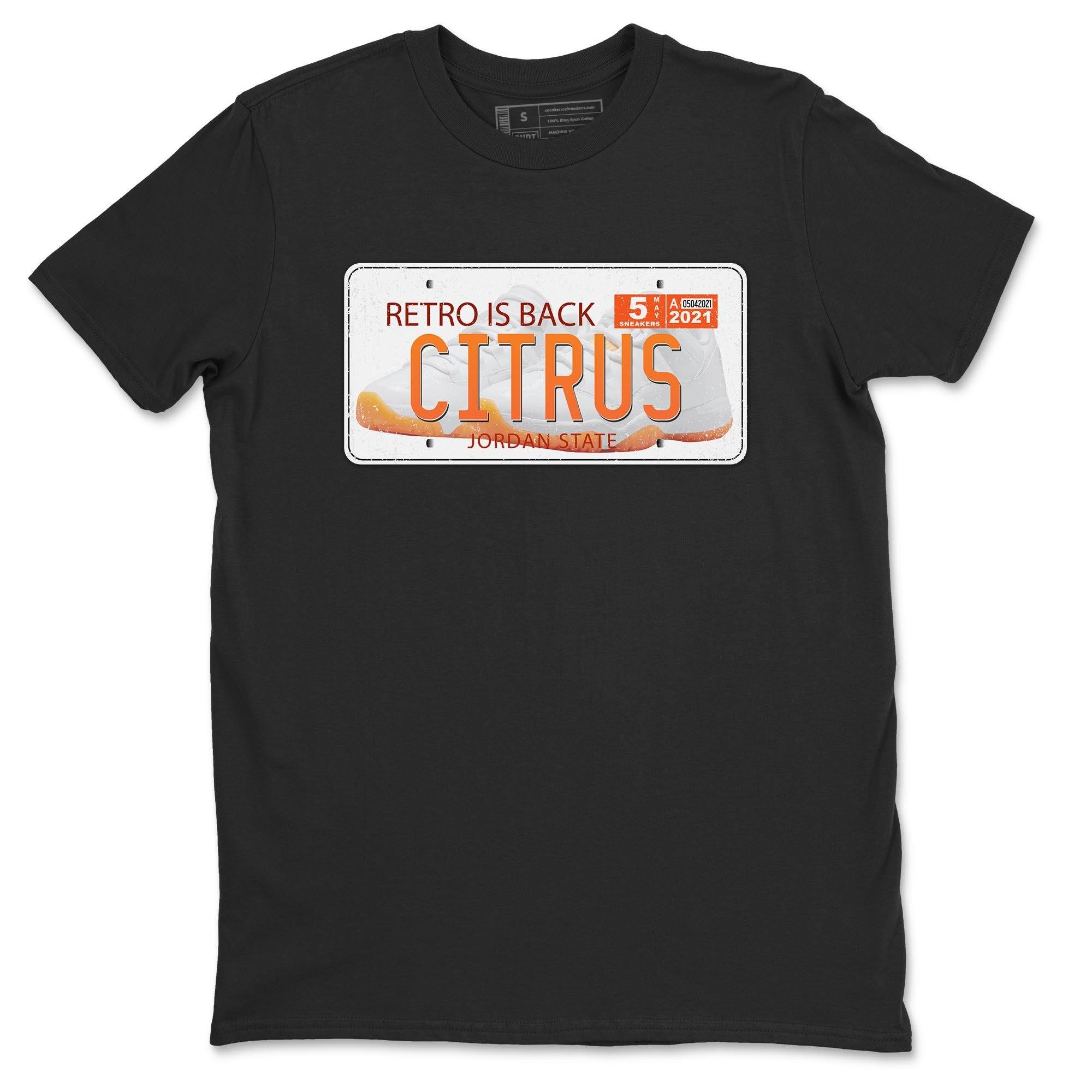 Jordan 11 Citrus Sneaker Match Tees Jordan Plate Sneaker Tees Jordan 11 Citrus Sneaker Release Tees Unisex Shirts