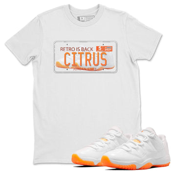 Jordan 11 Citrus Sneaker Match Tees Jordan Plate Sneaker Tees Jordan 11 Citrus Sneaker Release Tees Unisex Shirts