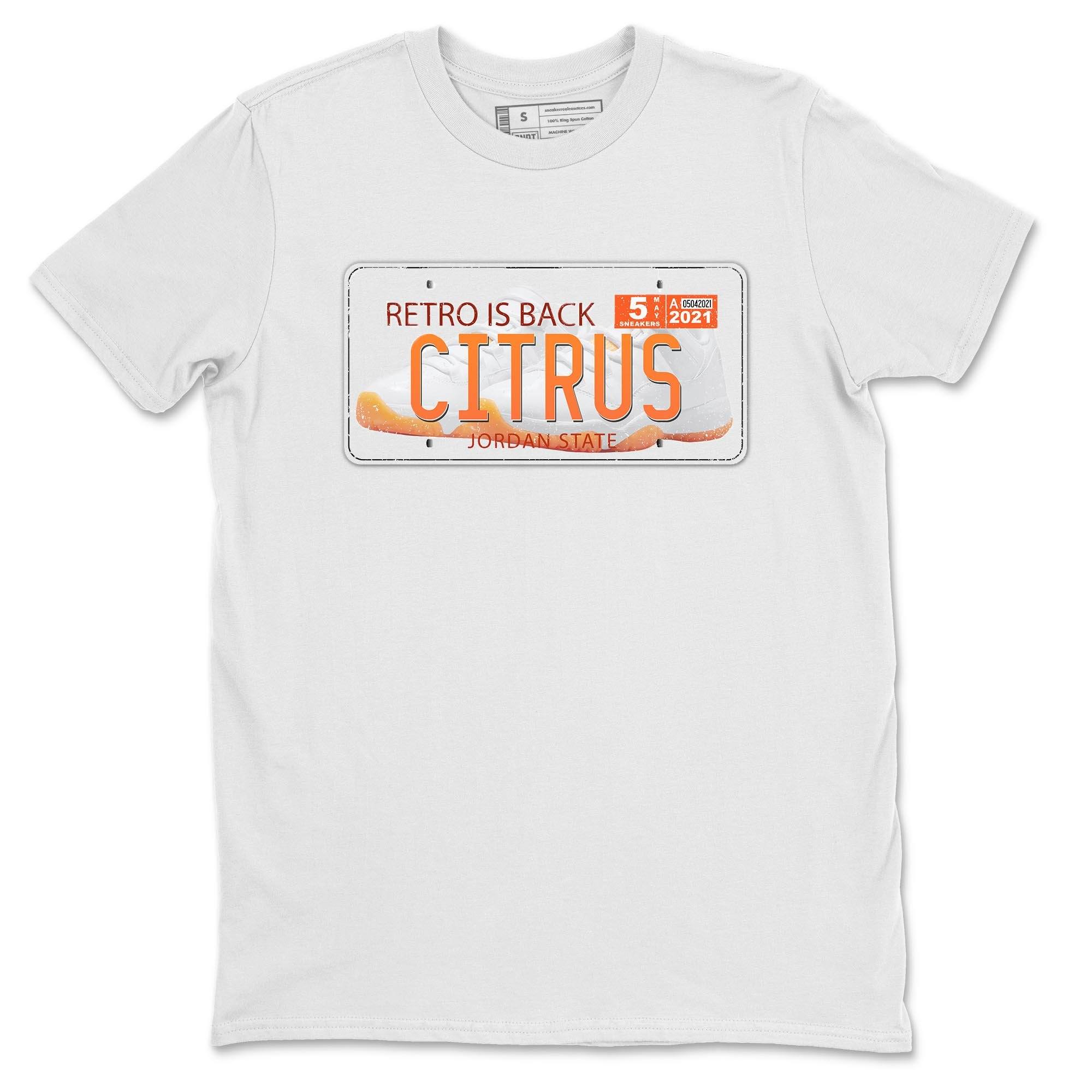 Jordan 11 Citrus Sneaker Match Tees Jordan Plate Sneaker Tees Jordan 11 Citrus Sneaker Release Tees Unisex Shirts