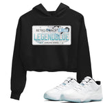 Jordan 11 Legend Blue Sneaker Match Tees Jordan Plate Sneaker Tees Jordan 11 Legend Blue Sneaker Release Tees Women's Shirts
