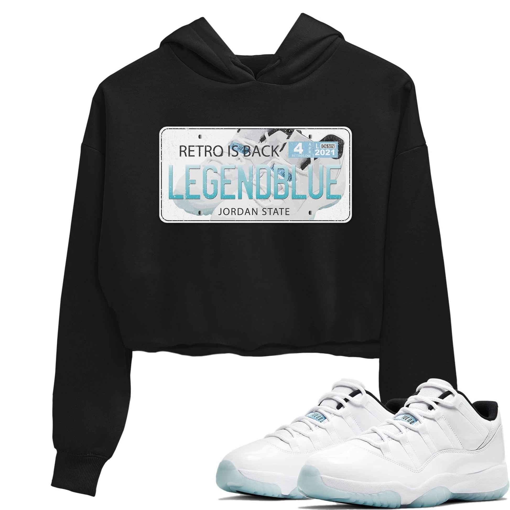 Jordan 11 Legend Blue Sneaker Match Tees Jordan Plate Sneaker Tees Jordan 11 Legend Blue Sneaker Release Tees Women's Shirts