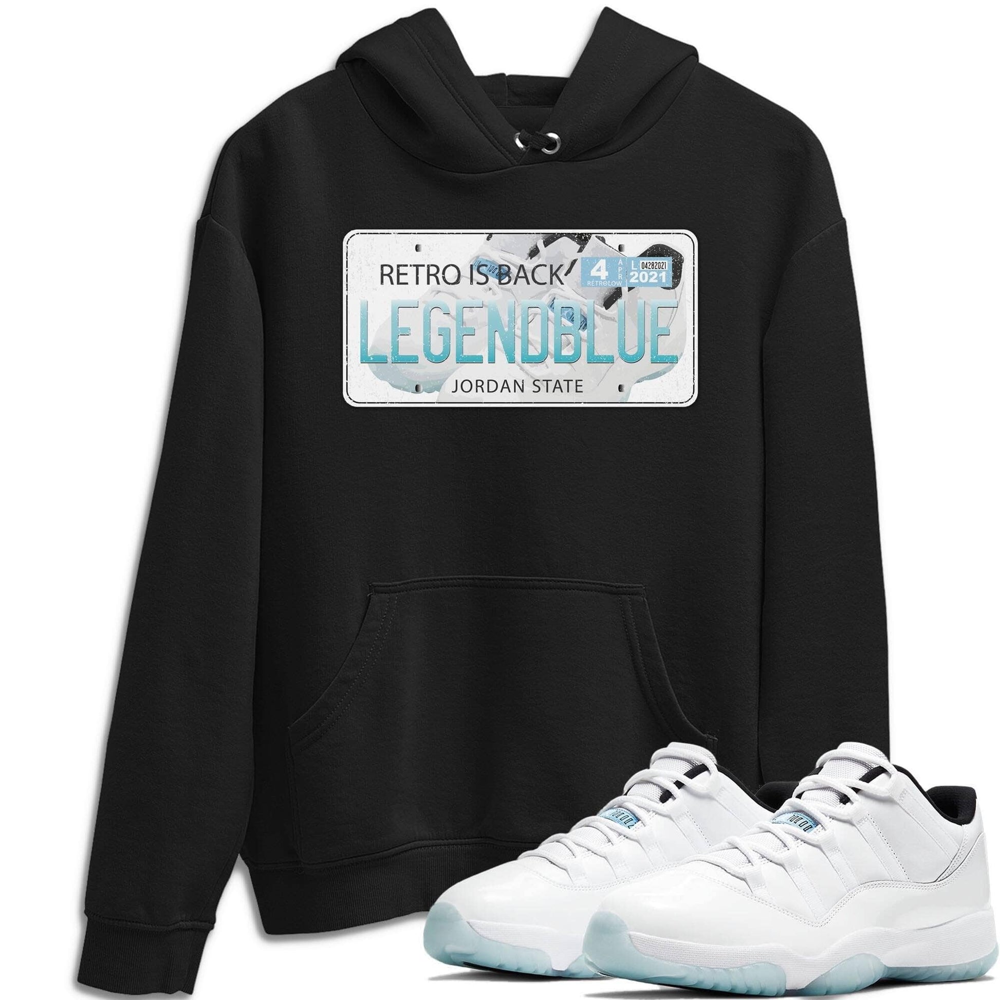 Jordan 11 Legend Blue Sneaker Match Tees Jordan Plate Sneaker Tees Jordan 11 Legend Blue Sneaker Release Tees Unisex Shirts