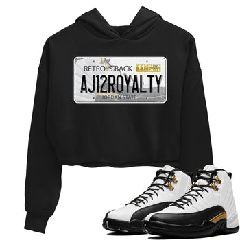 Jordan 12 Royalty Sneaker Match Tees Jordan Plate Sneaker Tees Jordan 12 Royalty Sneaker Release Tees Women's Shirts