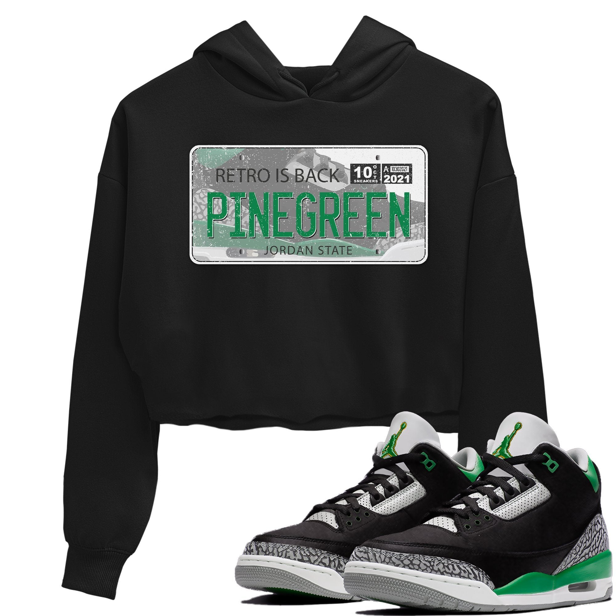 Jordan 3 Pine Green Sneaker Match Tees Jordan Plate Sneaker Tees Jordan 3 Pine Green Sneaker Release Tees Women's Shirts