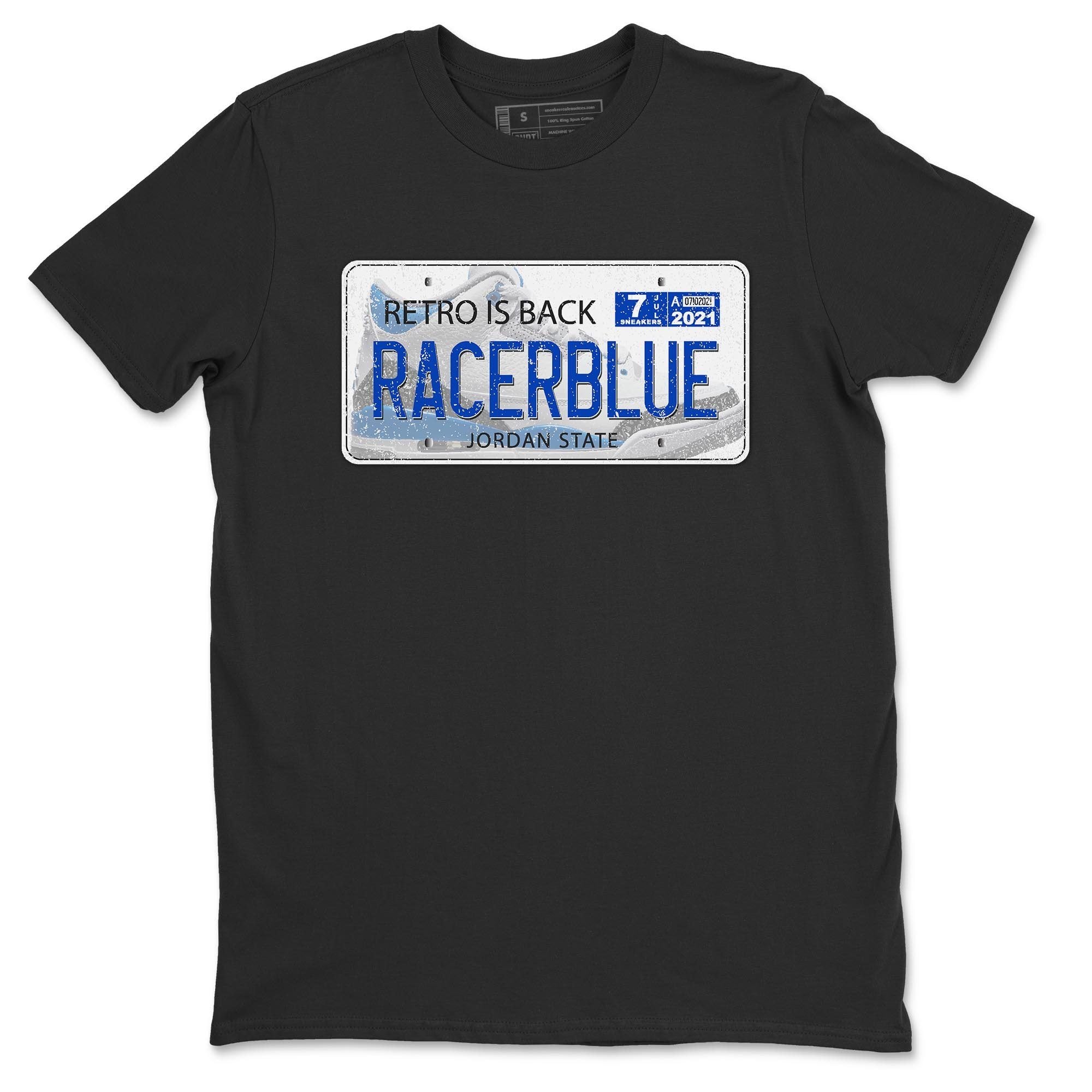 Jordan 3 Racer Blue Sneaker Match Tees Jordan Plate Sneaker Tees Jordan 3 Racer Blue Sneaker Release Tees Unisex Shirts