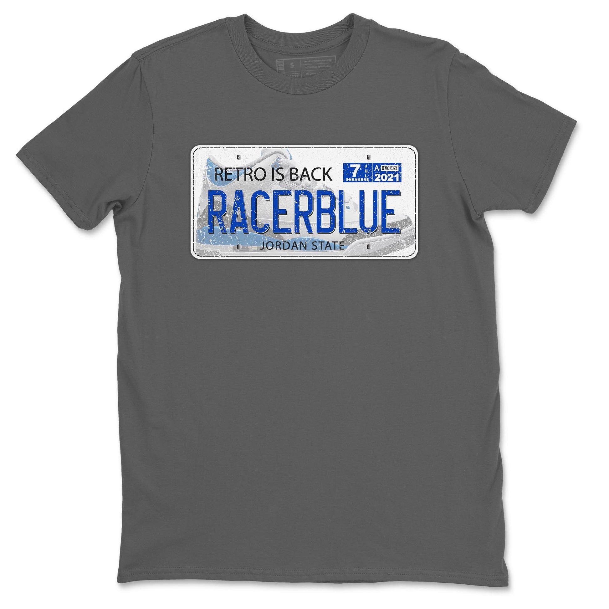 Jordan 3 Racer Blue Sneaker Match Tees Jordan Plate Sneaker Tees Jordan 3 Racer Blue Sneaker Release Tees Unisex Shirts