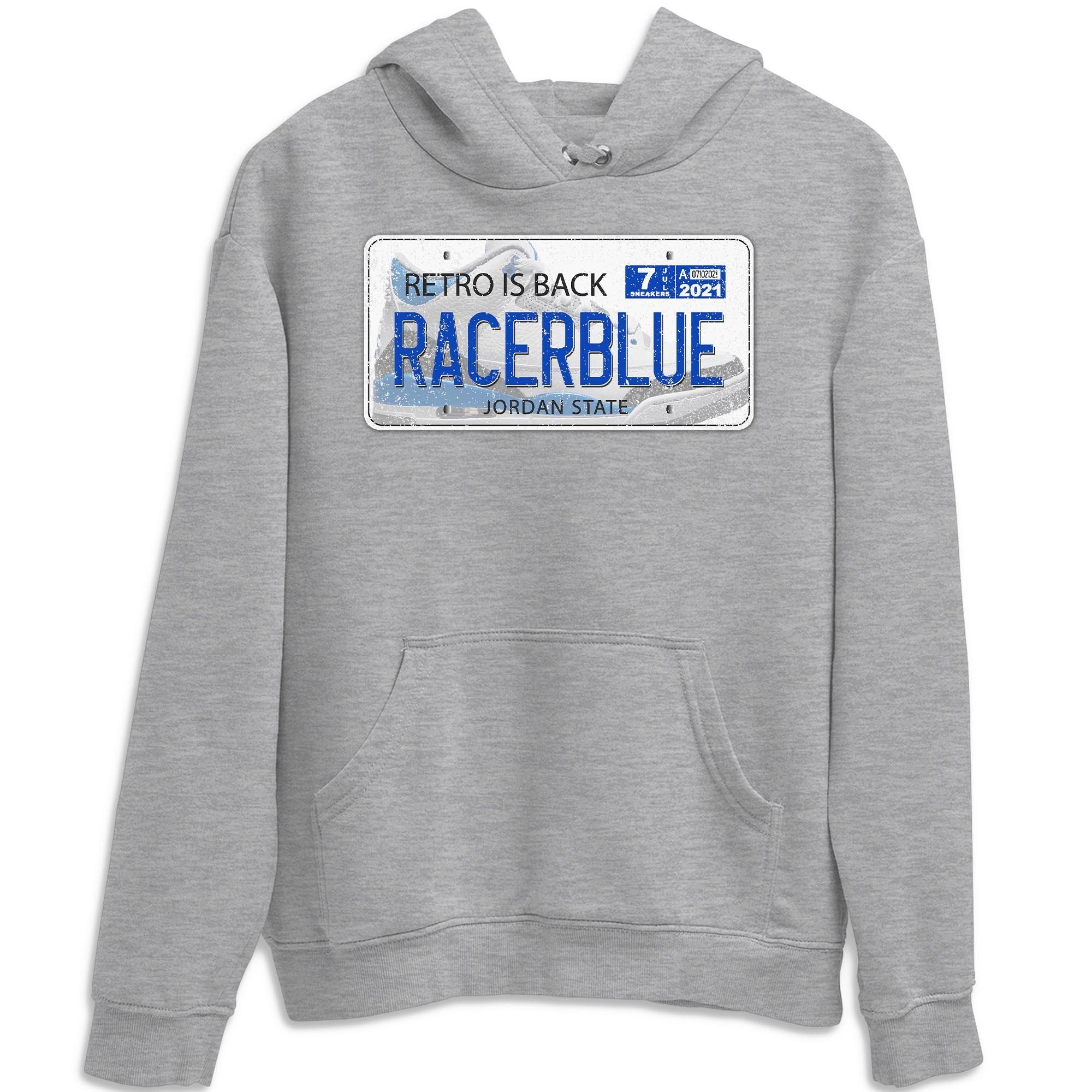 Jordan 3 Racer Blue Sneaker Match Tees Jordan Plate Sneaker Tees Jordan 3 Racer Blue Sneaker Release Tees Unisex Shirts