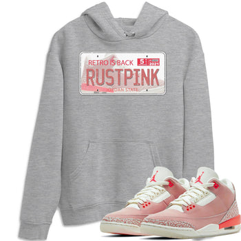 Jordan 3 Rust Pink Sneaker Match Tees Jordan Plate Sneaker Tees Jordan 3 Rust Pink Sneaker Release Tees Unisex Shirts