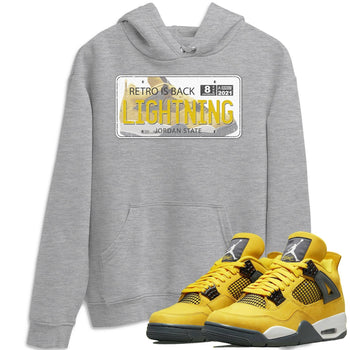 Jordan 4 Lightning Sneaker Match Tees Jordan Plate Sneaker Tees Jordan 4 Lightning Sneaker Release Tees Unisex Shirts