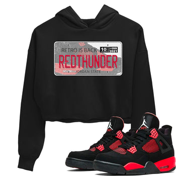 Jordan 4 Red Thunder Sneaker Match Tees Jordan Plate Sneaker Tees Jordan 4 Red Thunder Sneaker Release Tees Women's Shirts