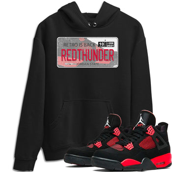 Jordan 4 Red Thunder Sneaker Match Tees Jordan Plate Sneaker Tees Jordan 4 Red Thunder Sneaker Release Tees Unisex Shirts