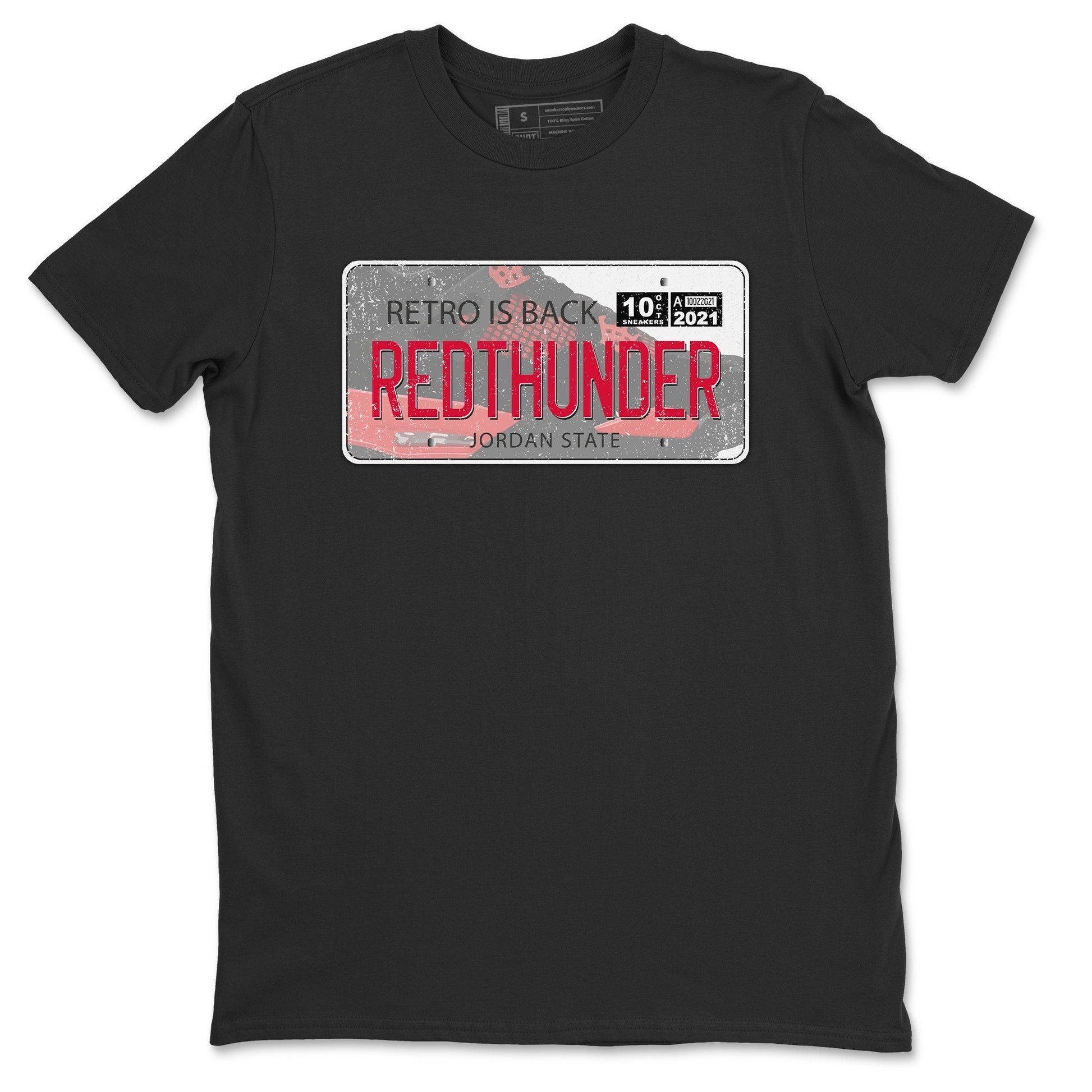 Jordan 4 Red Thunder Sneaker Match Tees Jordan Plate Sneaker Tees Jordan 4 Red Thunder Sneaker Release Tees Unisex Shirts