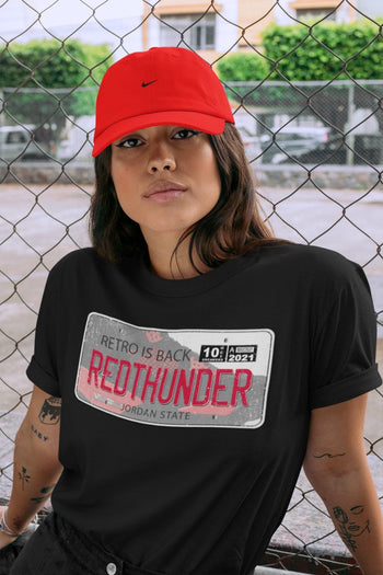 Jordan 4 Red Thunder Sneaker Match Tees Jordan Plate Sneaker Tees Jordan 4 Red Thunder Sneaker Release Tees Unisex Shirts