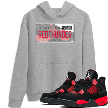 Jordan 4 Red Thunder Sneaker Match Tees Jordan Plate Sneaker Tees Jordan 4 Red Thunder Sneaker Release Tees Unisex Shirts