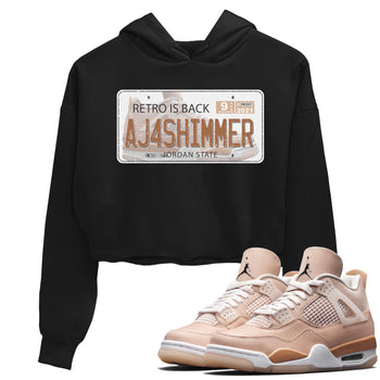 Jordan 4 Shimmer Sneaker Match Tees Jordan Plate Sneaker Tees Jordan 4 Shimmer Sneaker Release Tees Women's Shirts