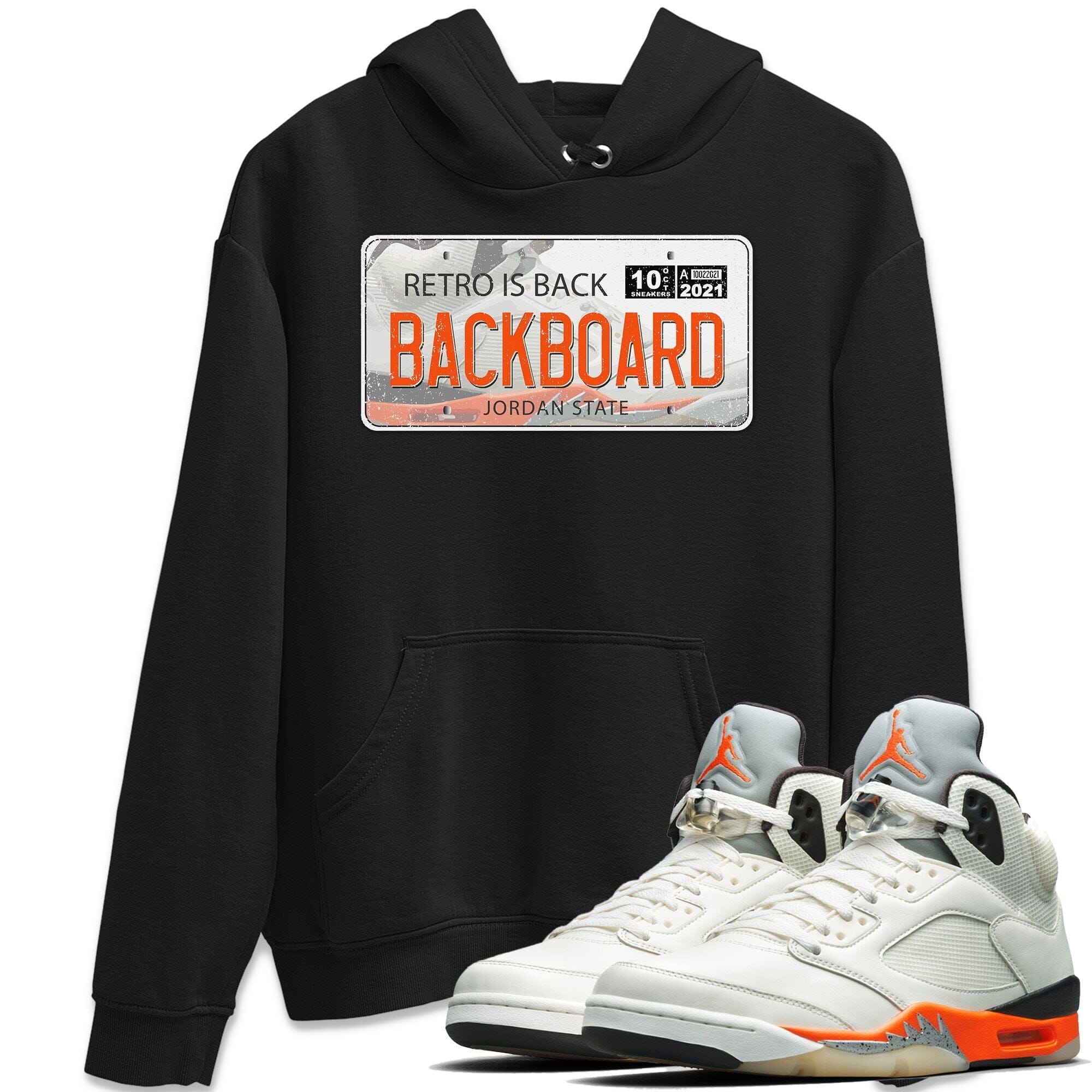 jordan 5 shattered backboard hoodie