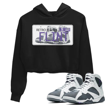 Jordan 7 Flint Sneaker Match Tees Jordan Plate Sneaker Tees Jordan 7 Flint Sneaker Release Tees Women's Shirts