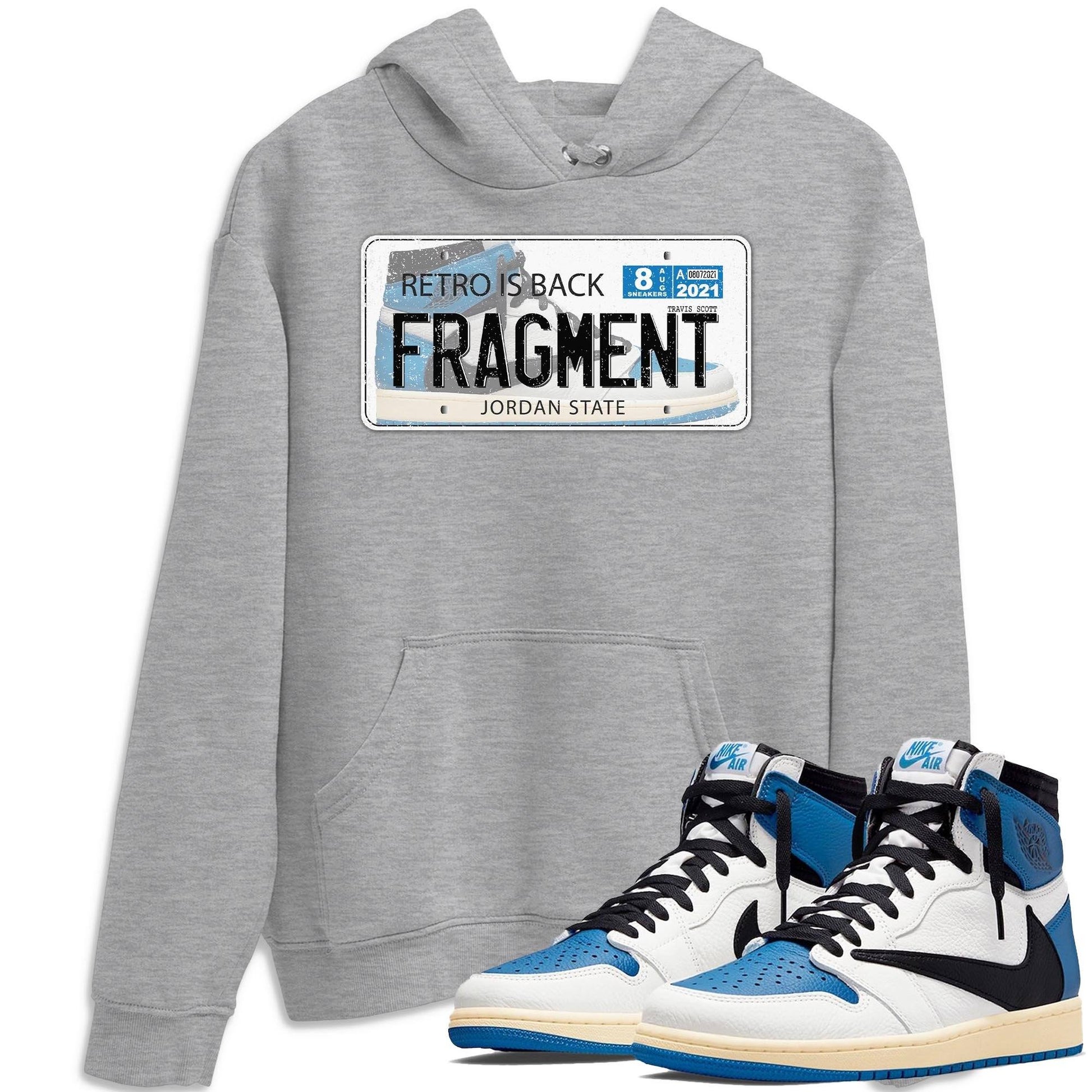 Jordan 1 Travis Scott Fragment Sneaker Match Tees Jordan Plate Sneaker Tees Jordan 1 Travis Scott Fragment Sneaker Release Tees Unisex Shirts