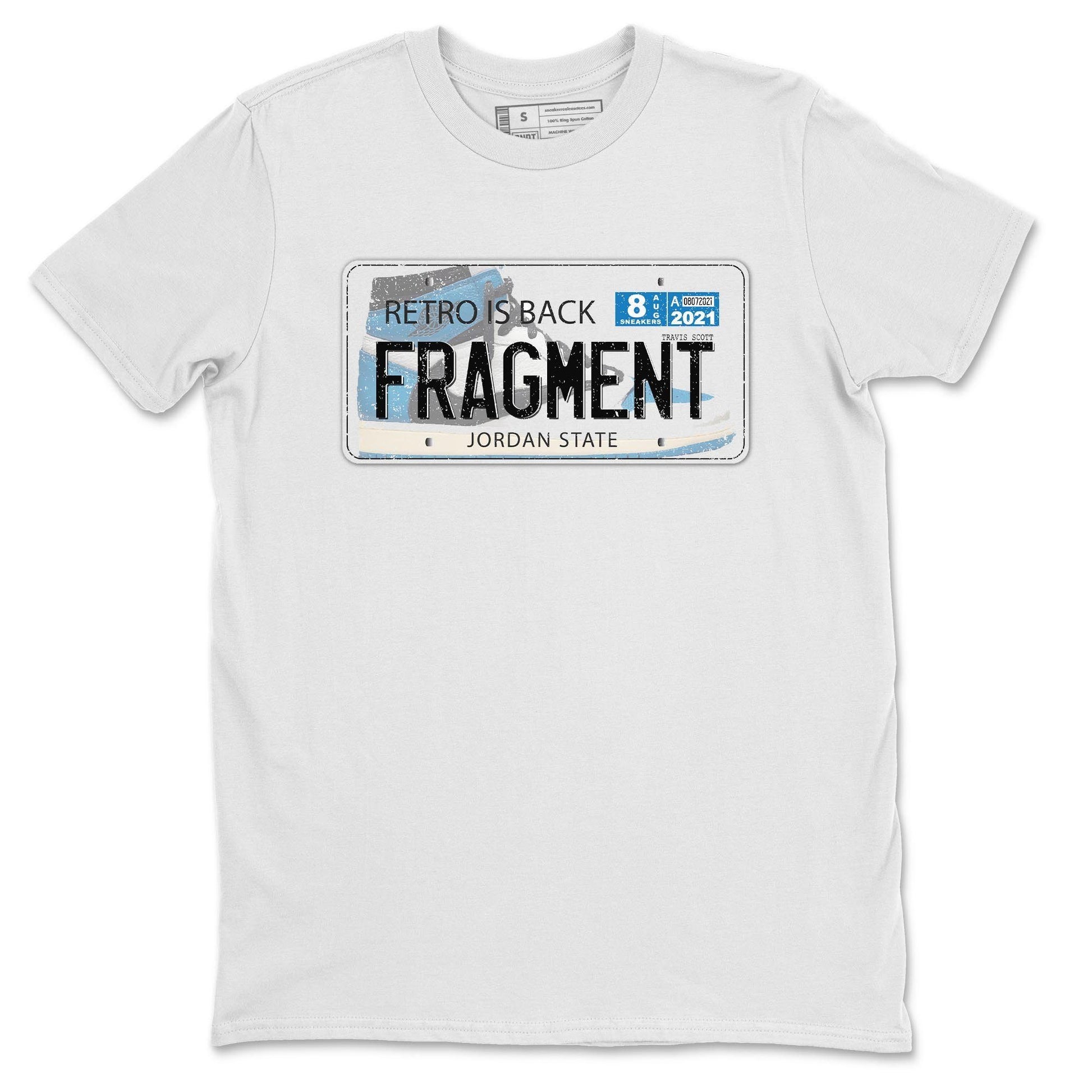 Jordan 1 Travis Scott Fragment Sneaker Match Tees Jordan Plate Sneaker Tees Jordan 1 Travis Scott Fragment Sneaker Release Tees Unisex Shirts