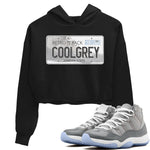 Jordan 11 Cool Grey Sneaker Match Tees Jordan Plate Sneaker Tees Jordan 11 Cool Grey Sneaker Release Tees Women's Shirts