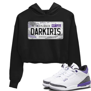 Jordan 3 Dark Iris Sneaker Match Tees Jordan Plate Sneaker Tees Jordan 3 Dark Iris Sneaker Release Tees Women's Shirts