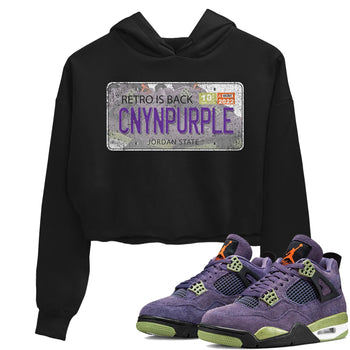 Jordan 4 Canyon Purple Sneaker Match Tees Jordan Plate Sneaker Tees Jordan 4 Canyon Purple Sneaker Release Tees Women's Shirts