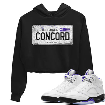 Jordan 5 Concord Sneaker Match Tees Jordan Plate Sneaker Tees Jordan 5 Concord Sneaker Release Tees Women's Shirts