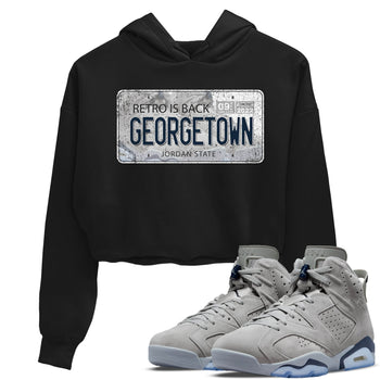 Jordan 6 Georgetown Sneaker Match Tees Jordan Plate Sneaker Tees Jordan 6 Georgetown Sneaker Release Tees Women's Shirts