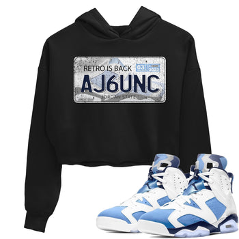 Jordan 6 UNC Sneaker Match Tees Jordan Plate Sneaker Tees Jordan 6 UNC Sneaker Release Tees Women's Shirts