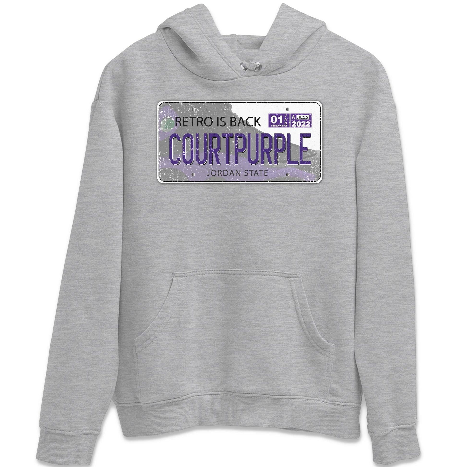 Jordan 13 Court Purple Sneaker Match Tees Jordan Plate Sneaker Tees Jordan 13 Court Purple Sneaker Release Tees Unisex Shirts