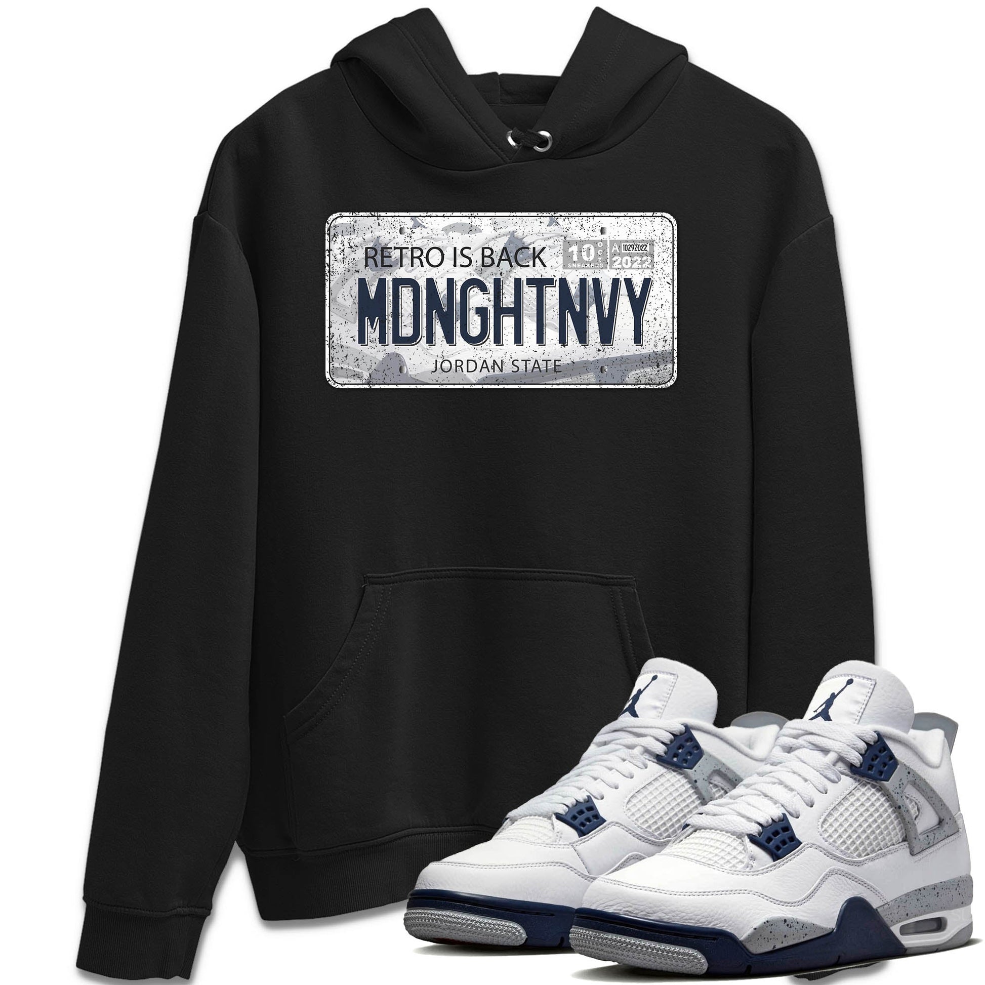 Jordan 4 Midnight Navy Sneaker Match Tees Jordan Plate Sneaker Tees Jordan 4 Midnight Navy Sneaker Release Tees Unisex Shirts
