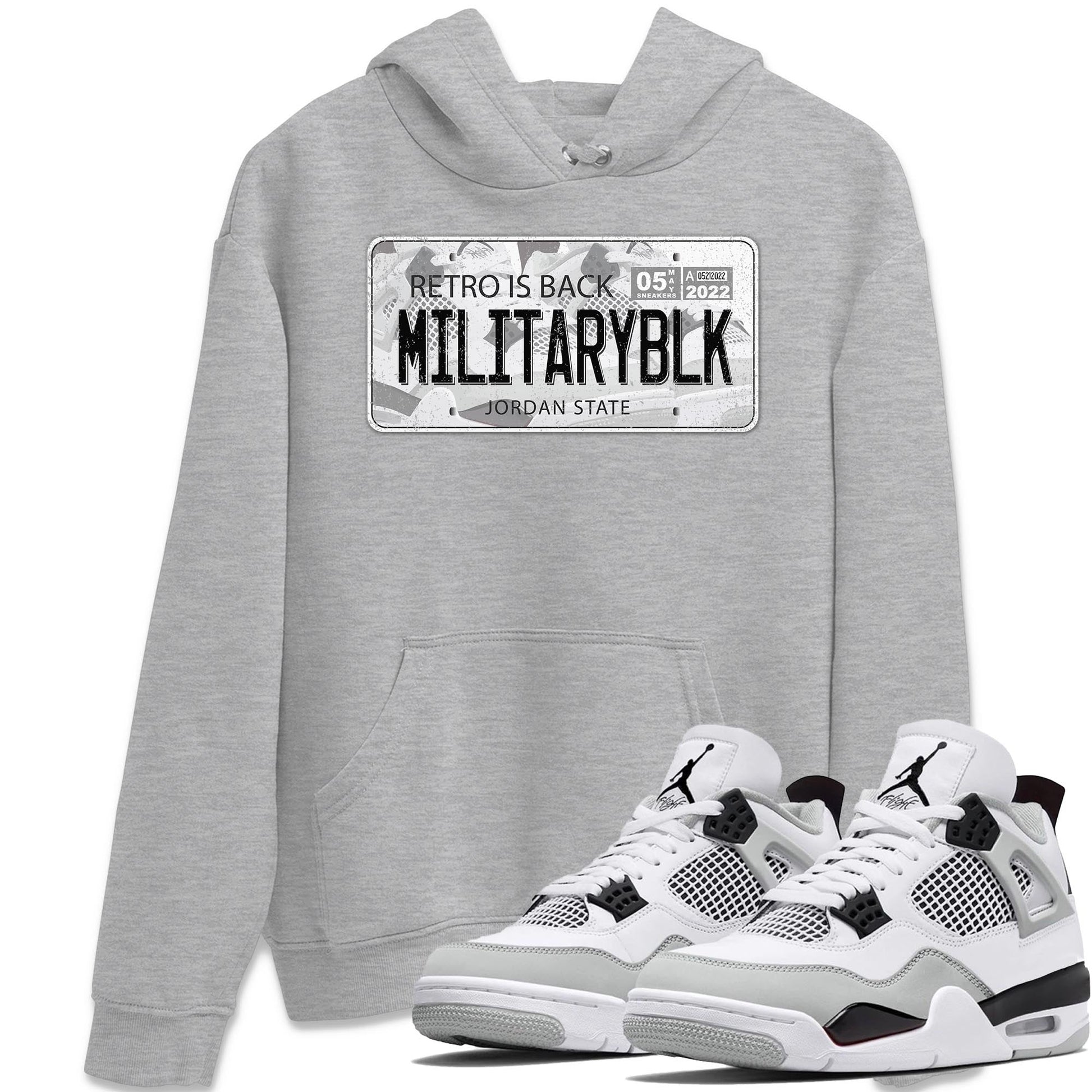 Jordan 4 Military Black Sneaker Match Tees Jordan Plate Sneaker Tees Jordan 4 Military Black Sneaker Release Tees Unisex Shirts
