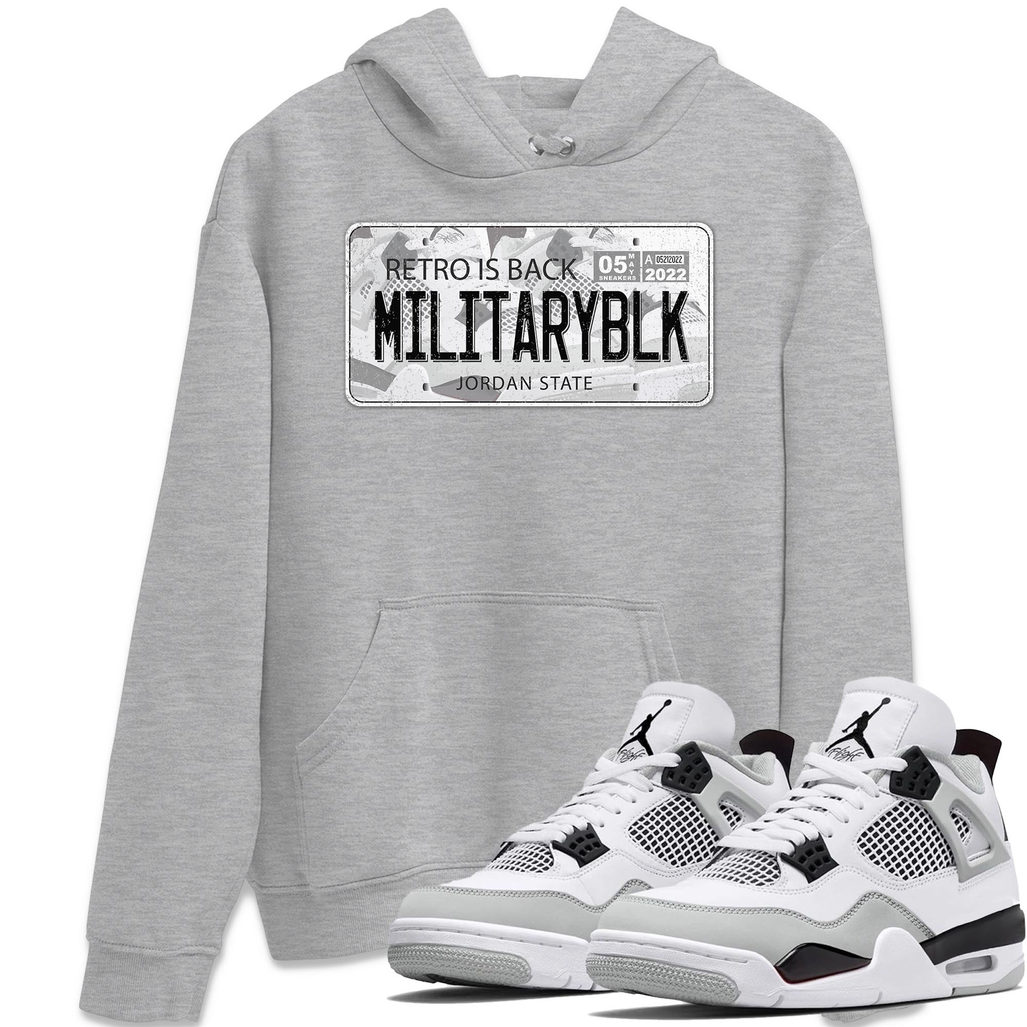 Jordan 4 Military Black Sneaker Match Tees Jordan Plate Sneaker Tees Jordan 4 Military Black Sneaker Release Tees Unisex Shirts