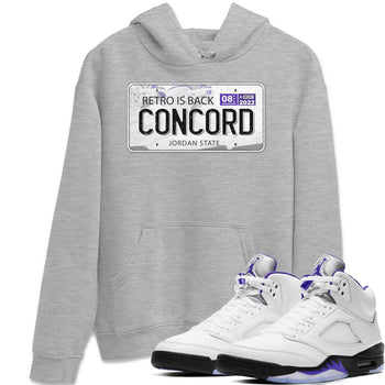 Jordan 5 Concord Sneaker Match Tees Jordan Plate Sneaker Tees Jordan 5 Concord Sneaker Release Tees Unisex Shirts