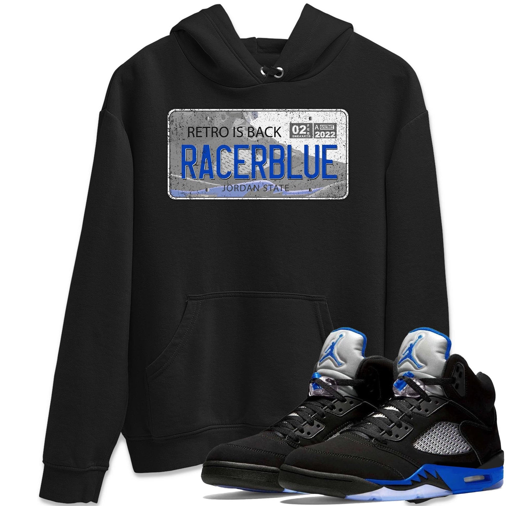 Jordan 5 Racer Blue Sneaker Match Tees Jordan Plate Sneaker Tees Jordan 5 Racer Blue Sneaker Release Tees Unisex Shirts