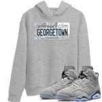 Jordan 6 Georgetown Sneaker Match Tees Jordan Plate Sneaker Tees Jordan 6 Georgetown Sneaker Release Tees Unisex Shirts