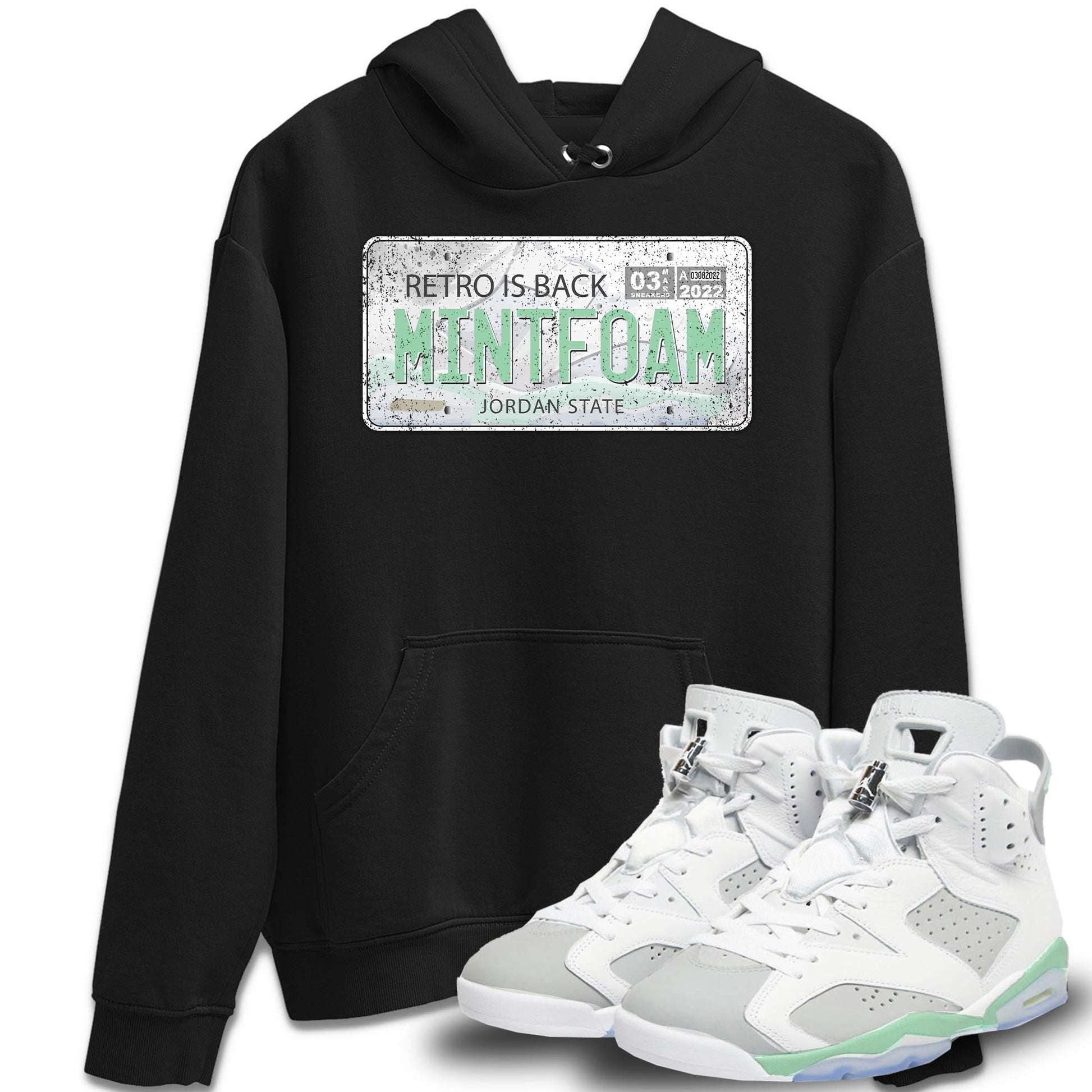 Jordan 6 Mint Foam Sneaker Match Tees Jordan Plate Sneaker Tees Jordan 6 Mint Foam Sneaker Release Tees Unisex Shirts