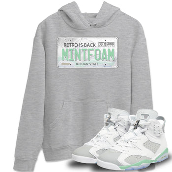 Jordan 6 Mint Foam Sneaker Match Tees Jordan Plate Sneaker Tees Jordan 6 Mint Foam Sneaker Release Tees Unisex Shirts