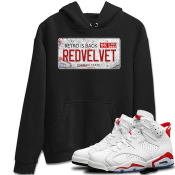 Jordan 6 Red Velvet Cookies Sneaker Match Tees Jordan Plate Sneaker Tees Jordan 6 Red Velvet Cookies Sneaker Release Tees Unisex Shirts